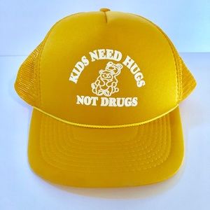 Vintage SnapBack Hugs not Drugs hat